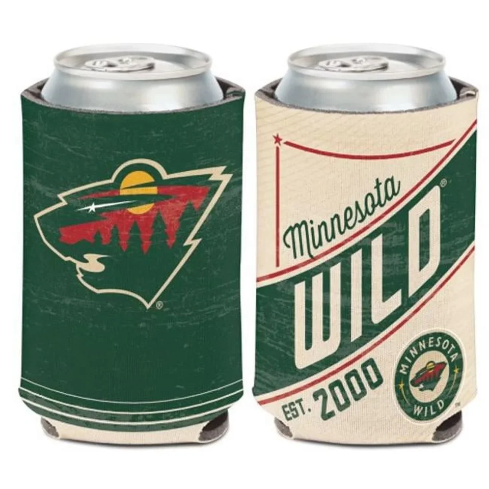 Supreme Wincraft 3208552924 NHL Minnesota Wild Can Cooler Vintage Design