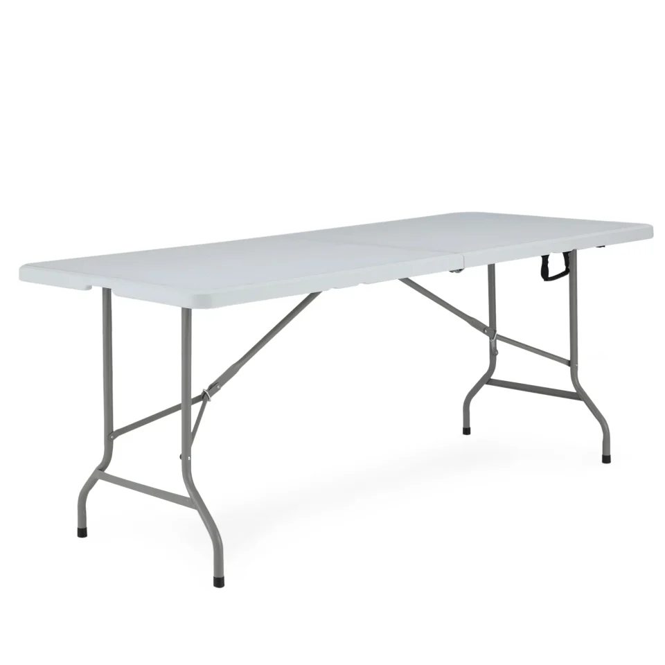 Top-Rated JOMEED 6 Foot Portable Folding Multipurpose Utility Picnic Table, White