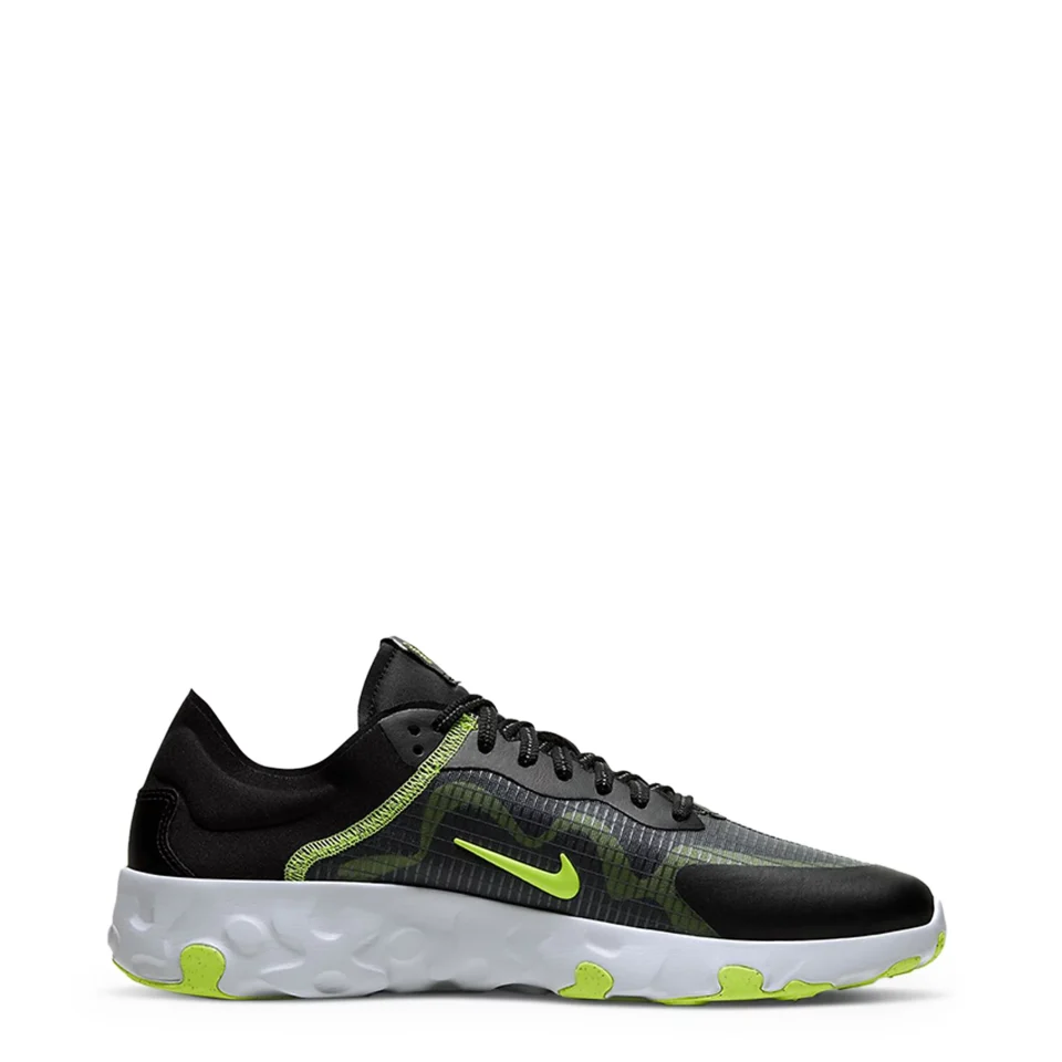Long-Lasting Nike Men's Low-Top Sneakers, Black Black Volt Pure Platinumdark 105, 9 UK