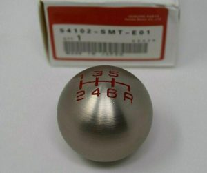Supreme Office 06-15 Honda Civic Type-R Si Gunmetal Ball Round Shift Shifter