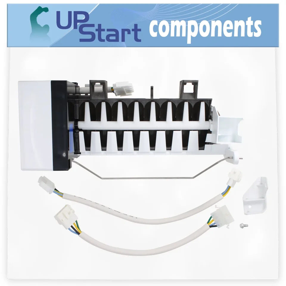 Polished D7824706Q Refrigerator Ice Maker Replacement for Magic Chef RB18KA-4AW (BG42A) - Compatible with W10190978 Icemaker