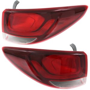 Storage Tail Light For 2017-2018 Hyundai Santa Fe Set of 2 Left and Right Outer