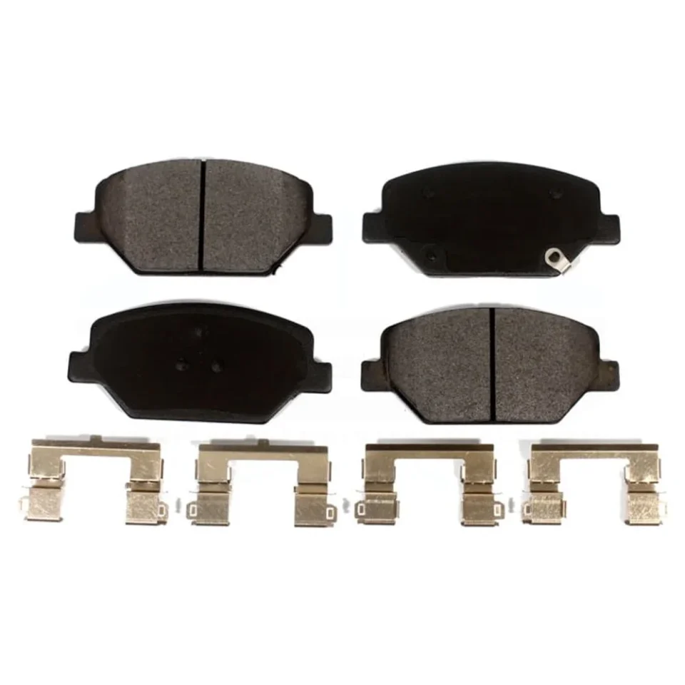 Frosted Front Ceramic Disc Brake Pads TEC-1886 for Car Chevrolet Equinox GMC Terrain Camaro Buick Envision LaCrosse Cadillac XT4 Regal Sportback TourX