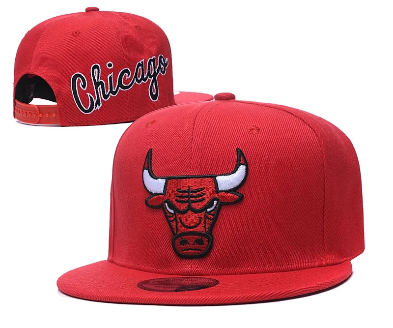BPA-Free Chicago-bulls Basketball Cap Professional League Hat Adjustable Flat Cap