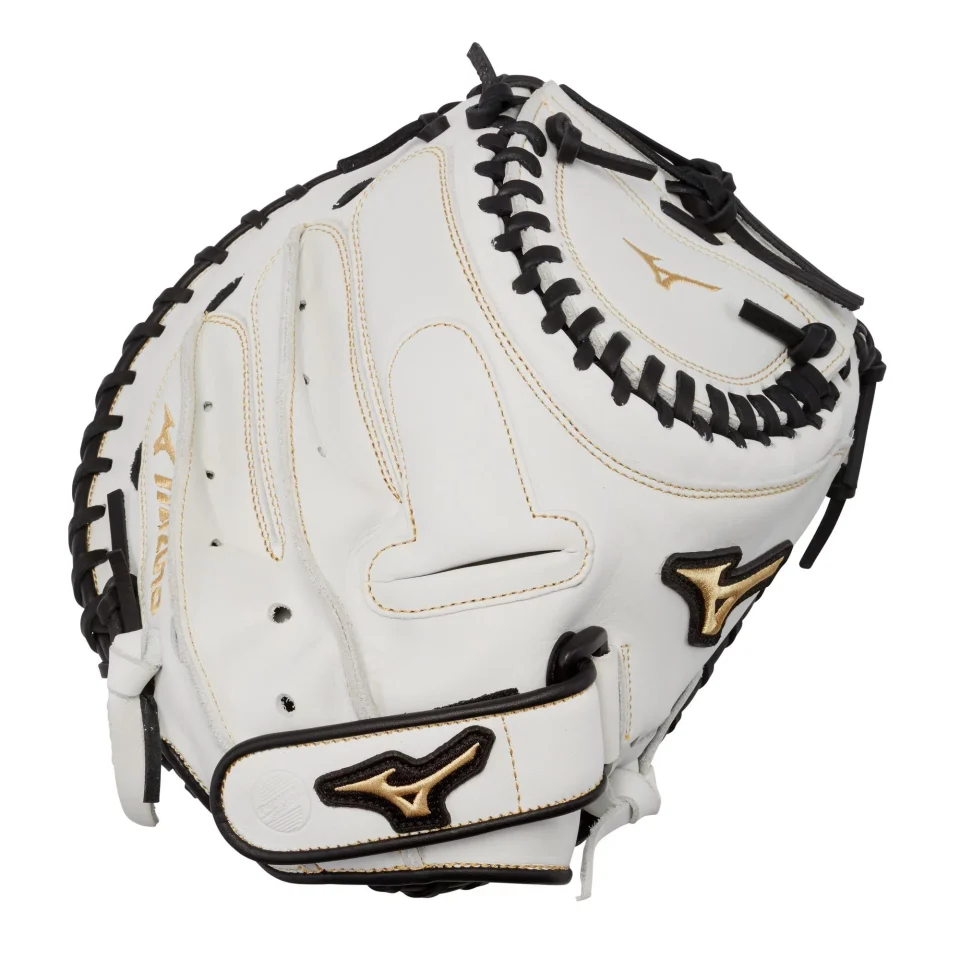 Easy-Clean Mizuno MVP Prime Fastpitch Softball Catcher's Mitt 34
