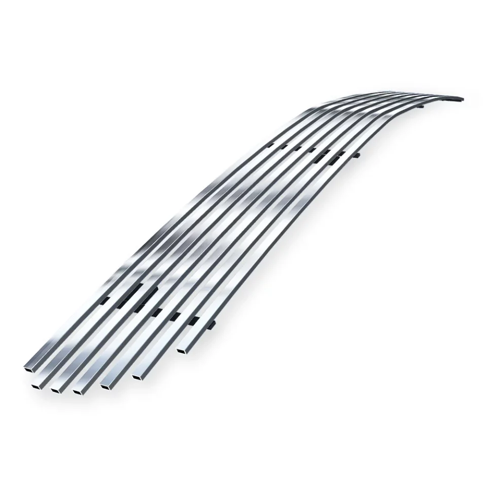 Clear APS Compatible with Pontiac GTO 2004-2006 Lower Bumper Stainless Steel Chrome 8x6 Horizontal Billet Grille Grill Insert P65807A