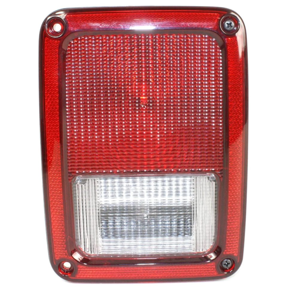 Wooden Glossy Tail Light For 2007-2017 Jeep Wrangler (JK) Passenger Side