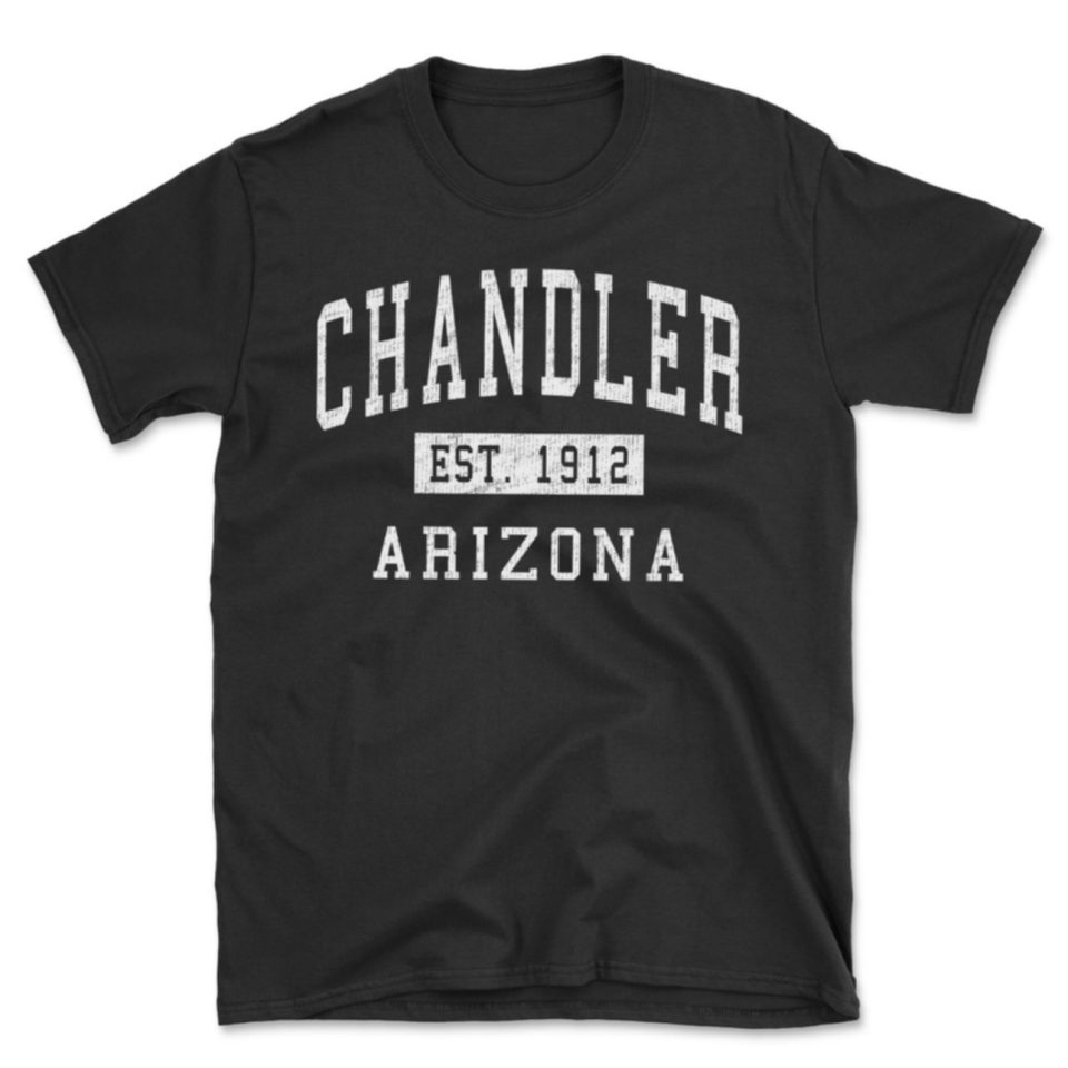 Prime Clear Chandler Arizona Classic Established Men's Cotton T-Shirt