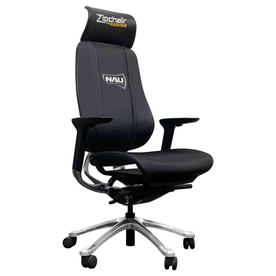 Upgraded PhantomX Mesh Gaming Chair with Northern Arizona University Primary Logo