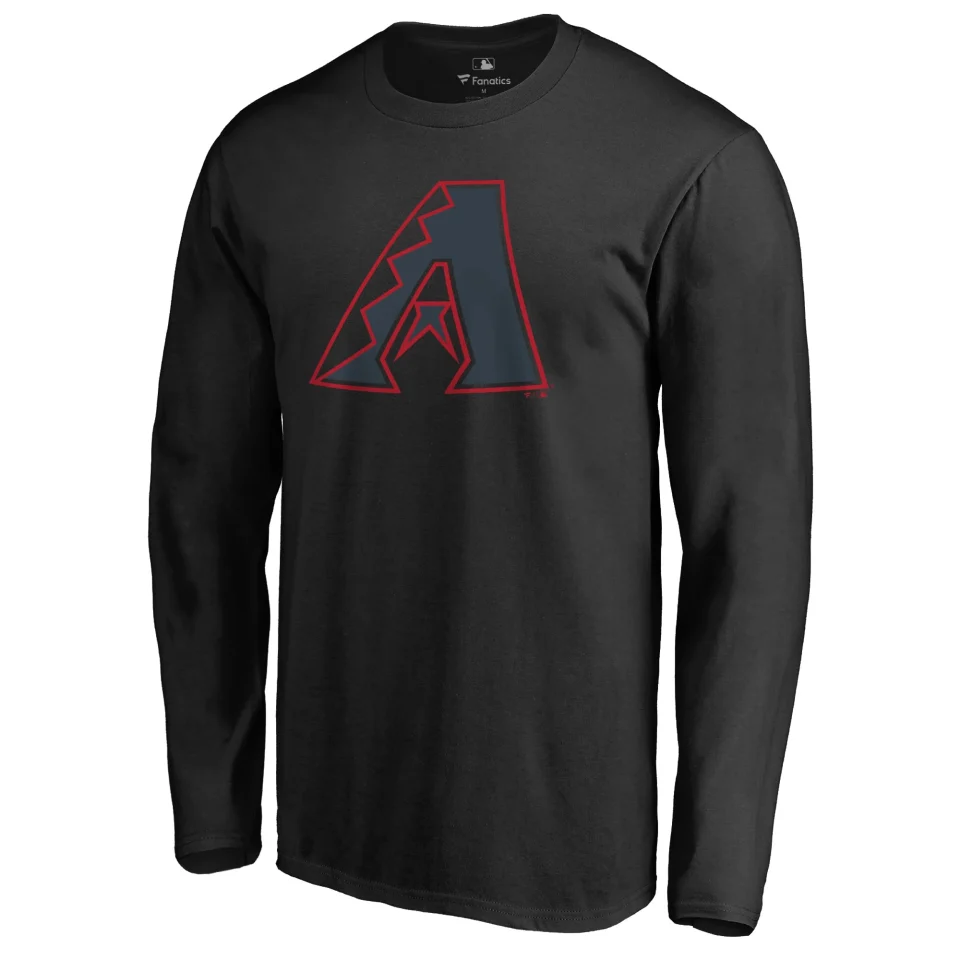 Essential Non-Toxic Men's Black Arizona Diamondbacks Taylor Long Sleeve T-Shirt