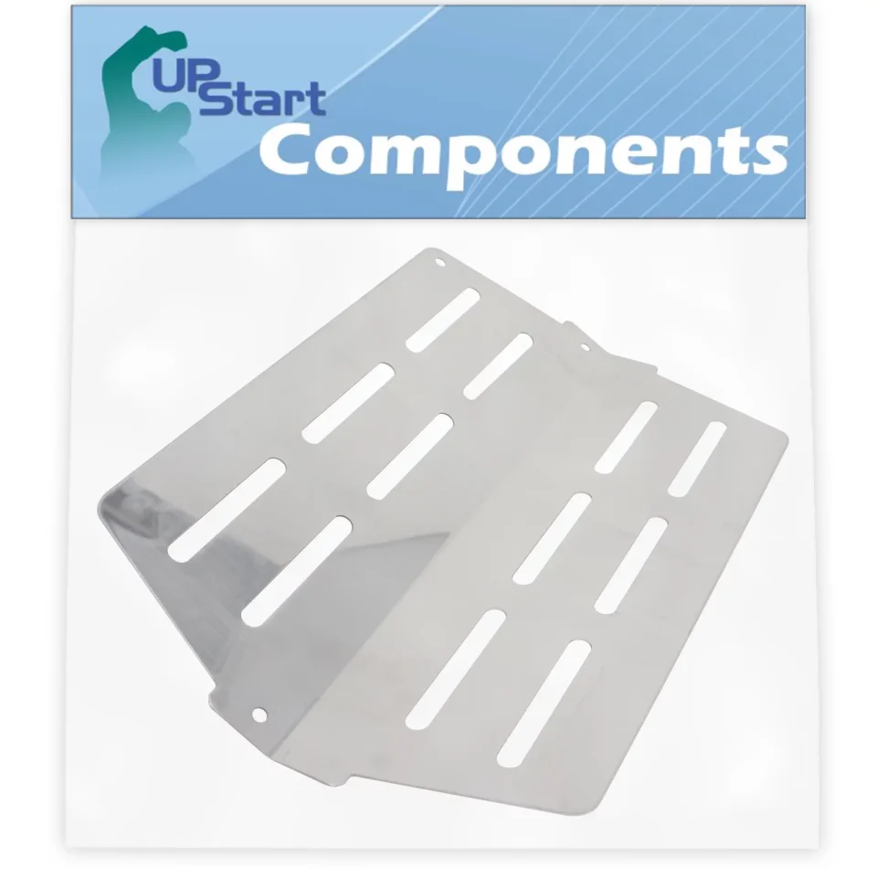 Safe BBQ Grill Heat Shield Plate Tent Replacement Parts for Weber 86511701 - Compatible Barbeque Stainless Steel Flame Tamer, Guard, Deflector, Flavorizer Bar, Vaporizer Bar, Burner Cover 13 1/4