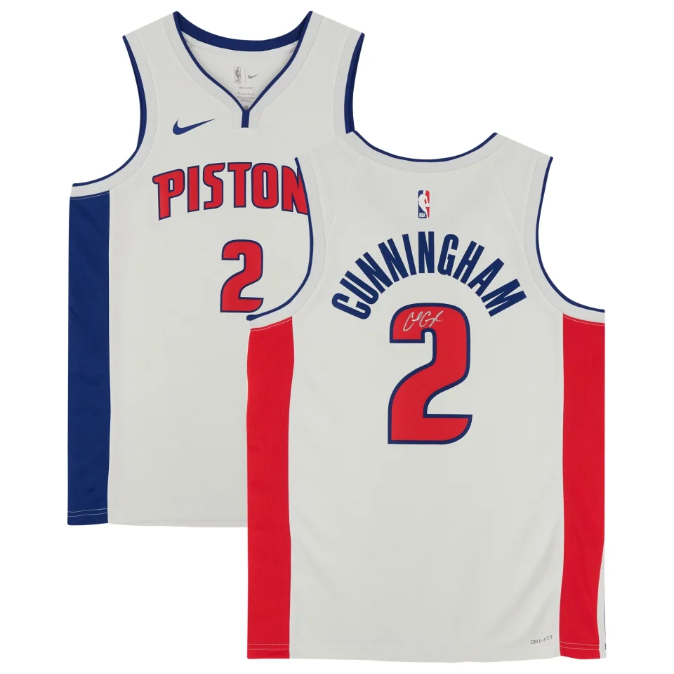 Matte Top-Rated Cade Cunningham Detroit Pistons Autographed White Association Swingman Jersey - Fanatics Authentic Certified
