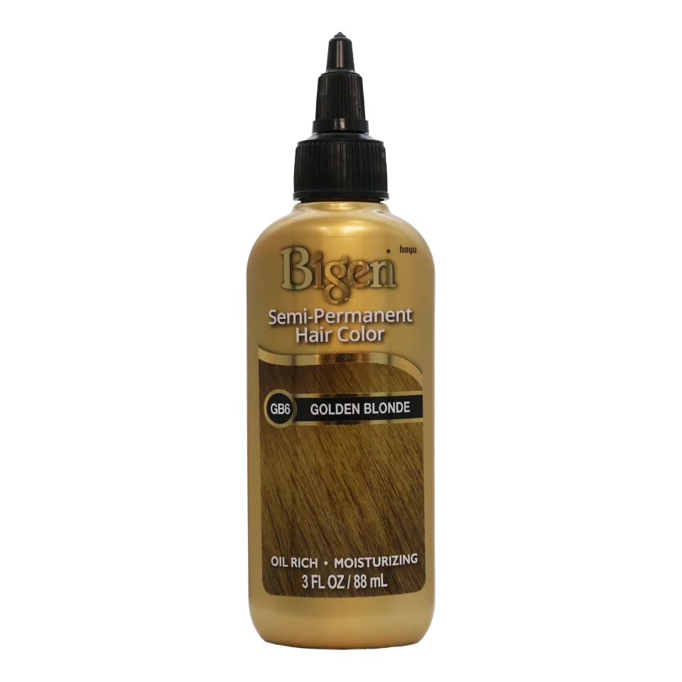 Ultimate Value Bigen Semi Permanent Hair Color GB6 Golden Blonde 3 Oz., Pack of 2